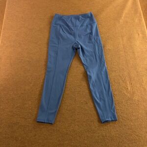 Jofit Womens Medium Blue High Rise 4-Pocket Athletic Leggings New